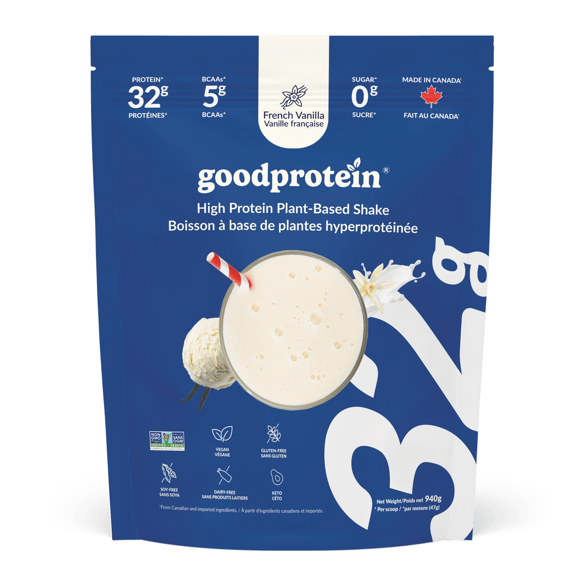 French Vanilla - 32g High Protein Shake