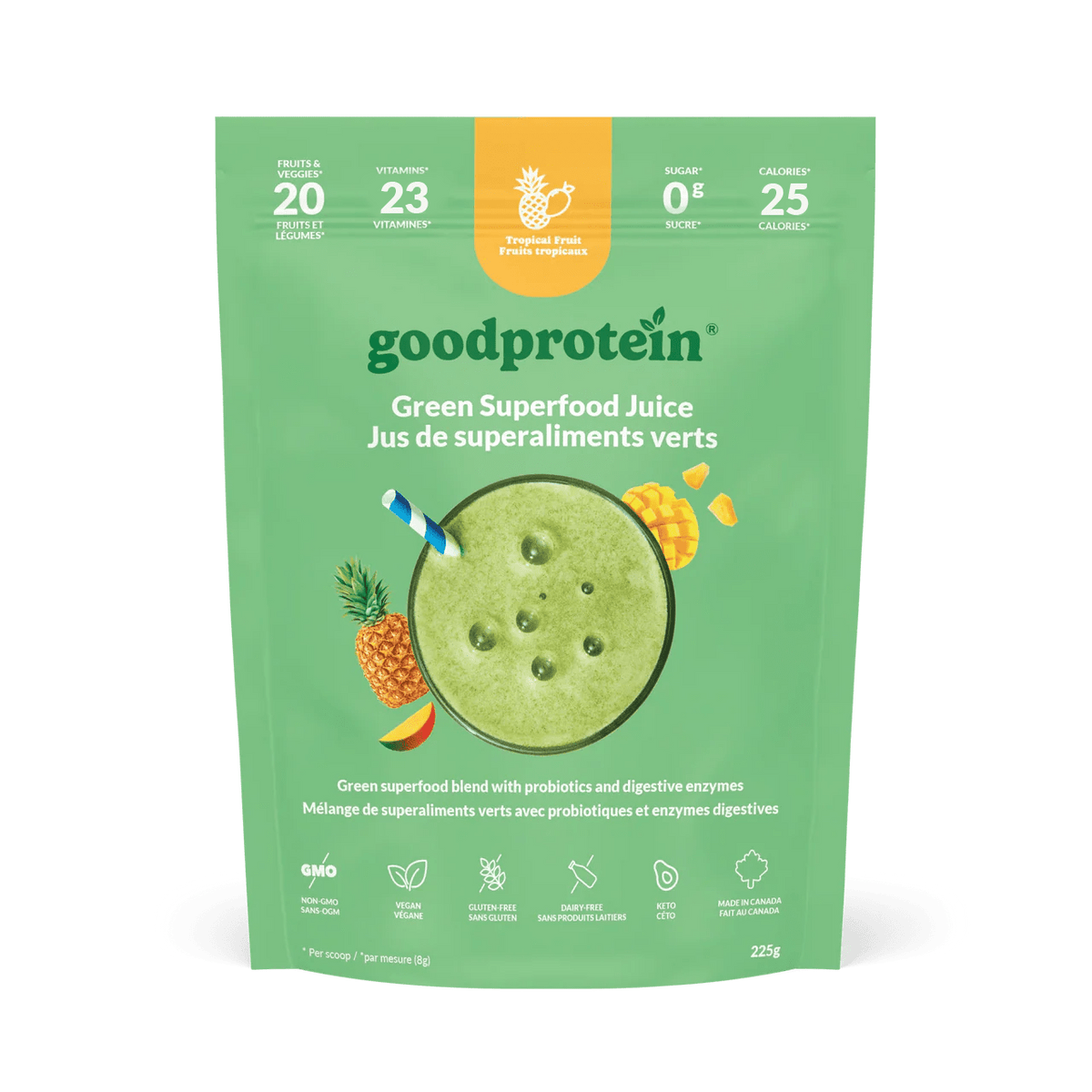 Tropical Fruit - Green Superfood Juice