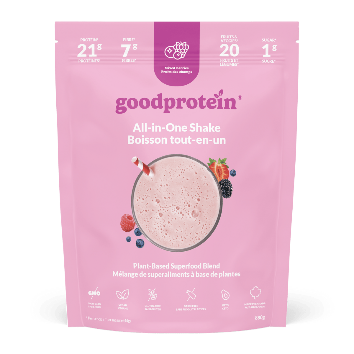 Mixed Berries - All-in-One Shake