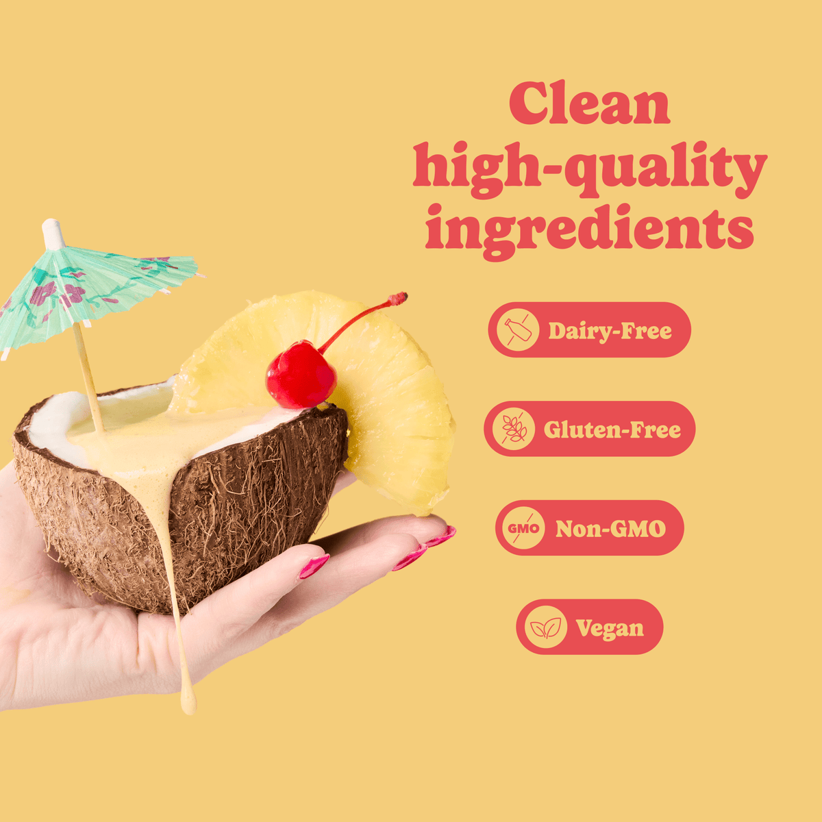 Piña Colada - All-in-One Shake