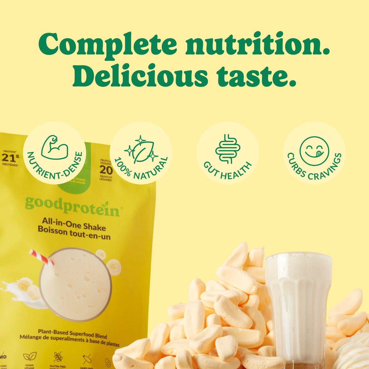 Bananas & Cream - All-in-One Shake