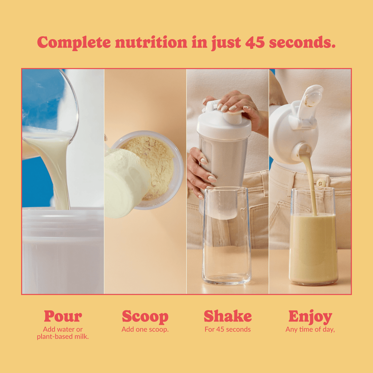 Piña Colada - All-in-One Shake