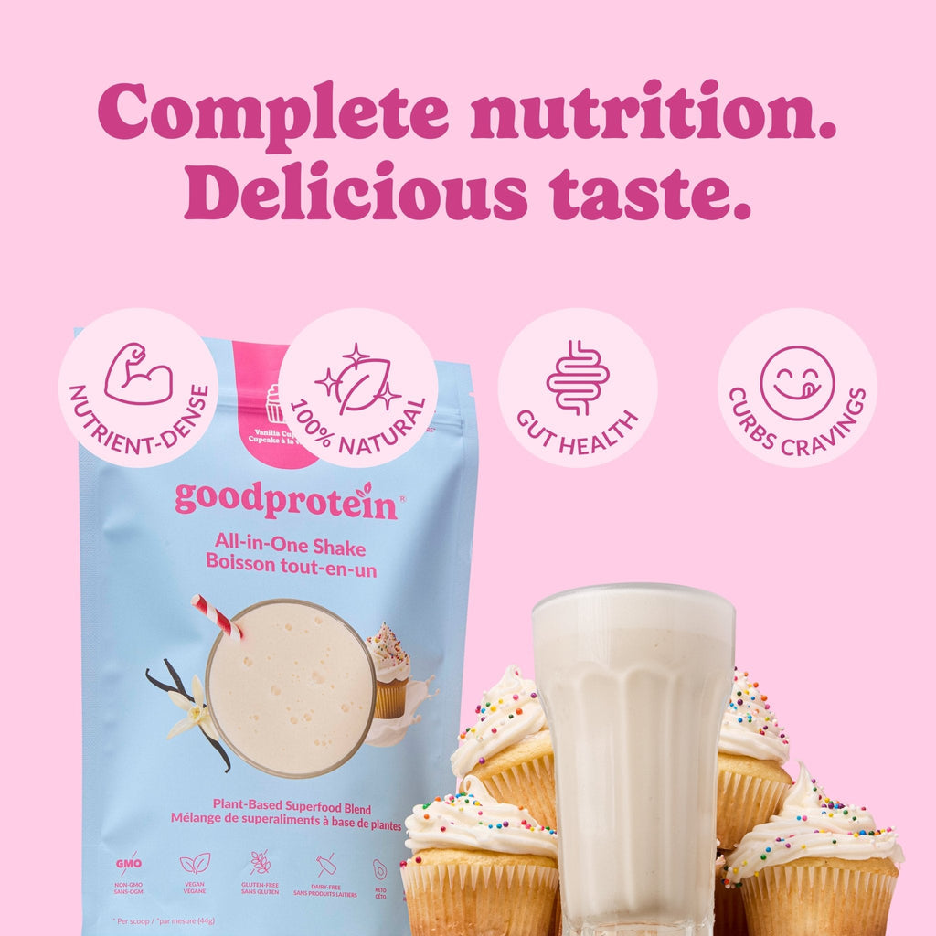 Vanilla Cupcake - All-in-One Shake