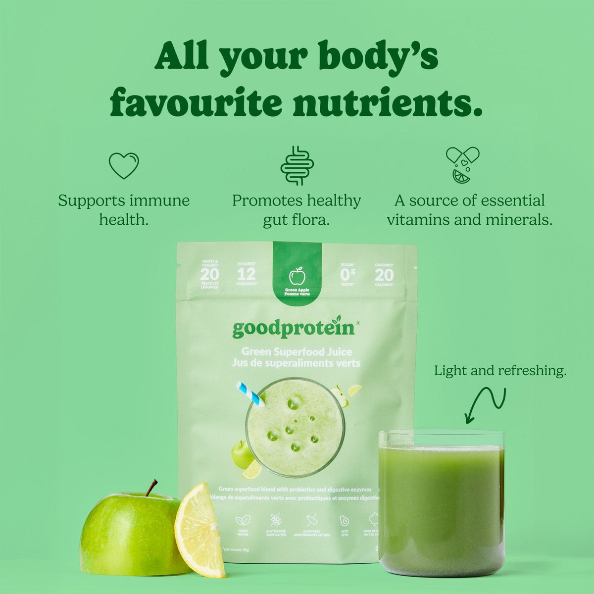 Green Apple - Green Superfood Juice
