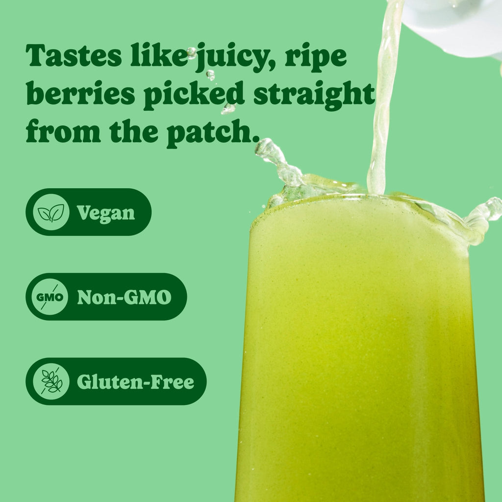 Mixed Berries - Green Superfood Juice
