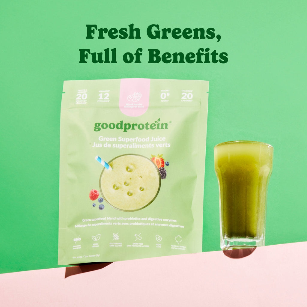 Mixed Berries - Green Superfood Juice