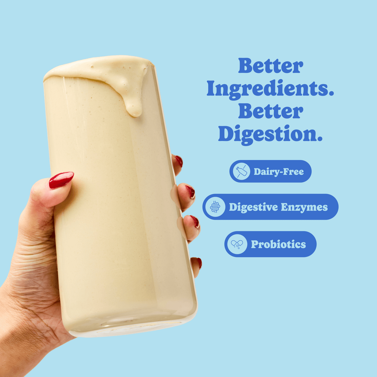 Vanilla Milkshake - All-in-One Shake