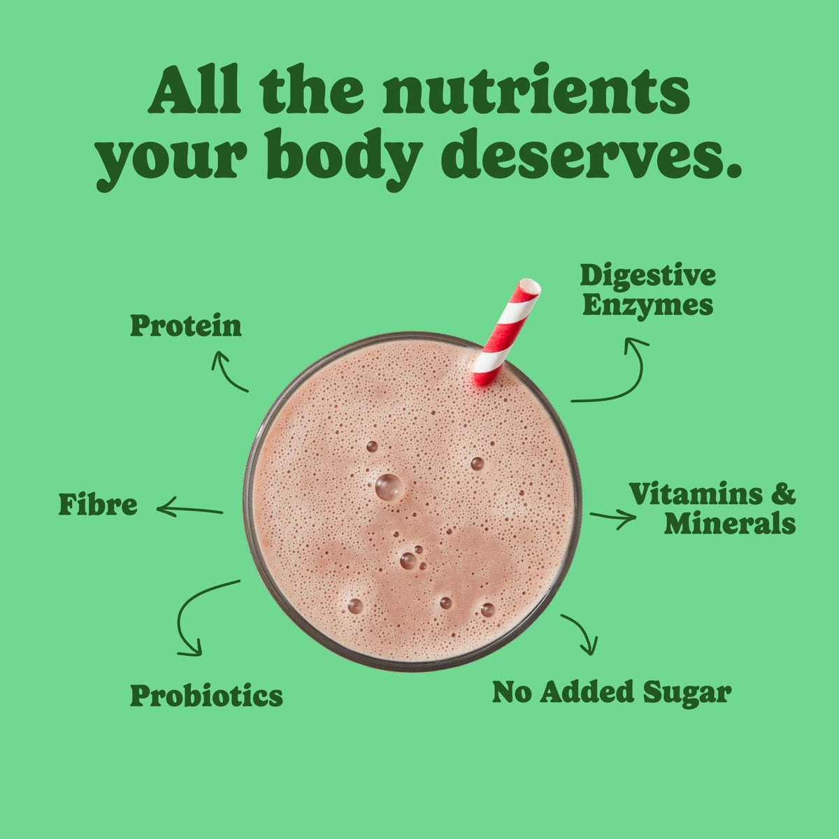 Mint Chocolate Chip - All-in-One Shake