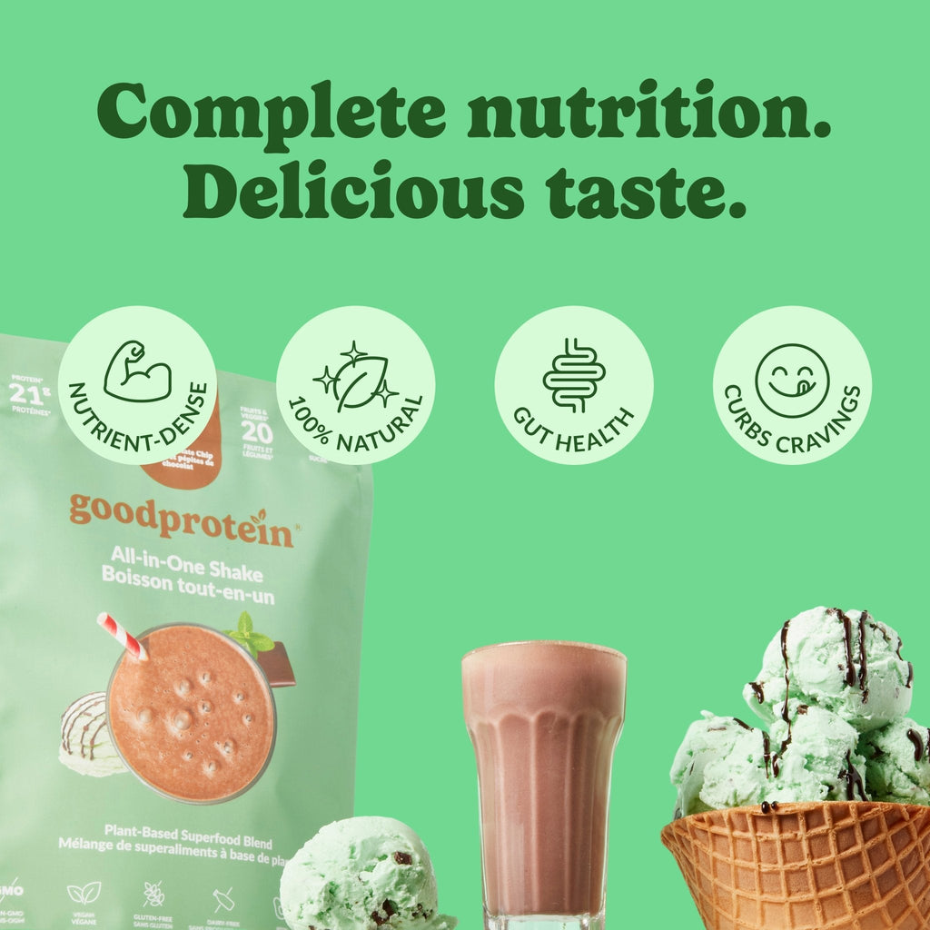 Mint Chocolate Chip - All-in-One Shake