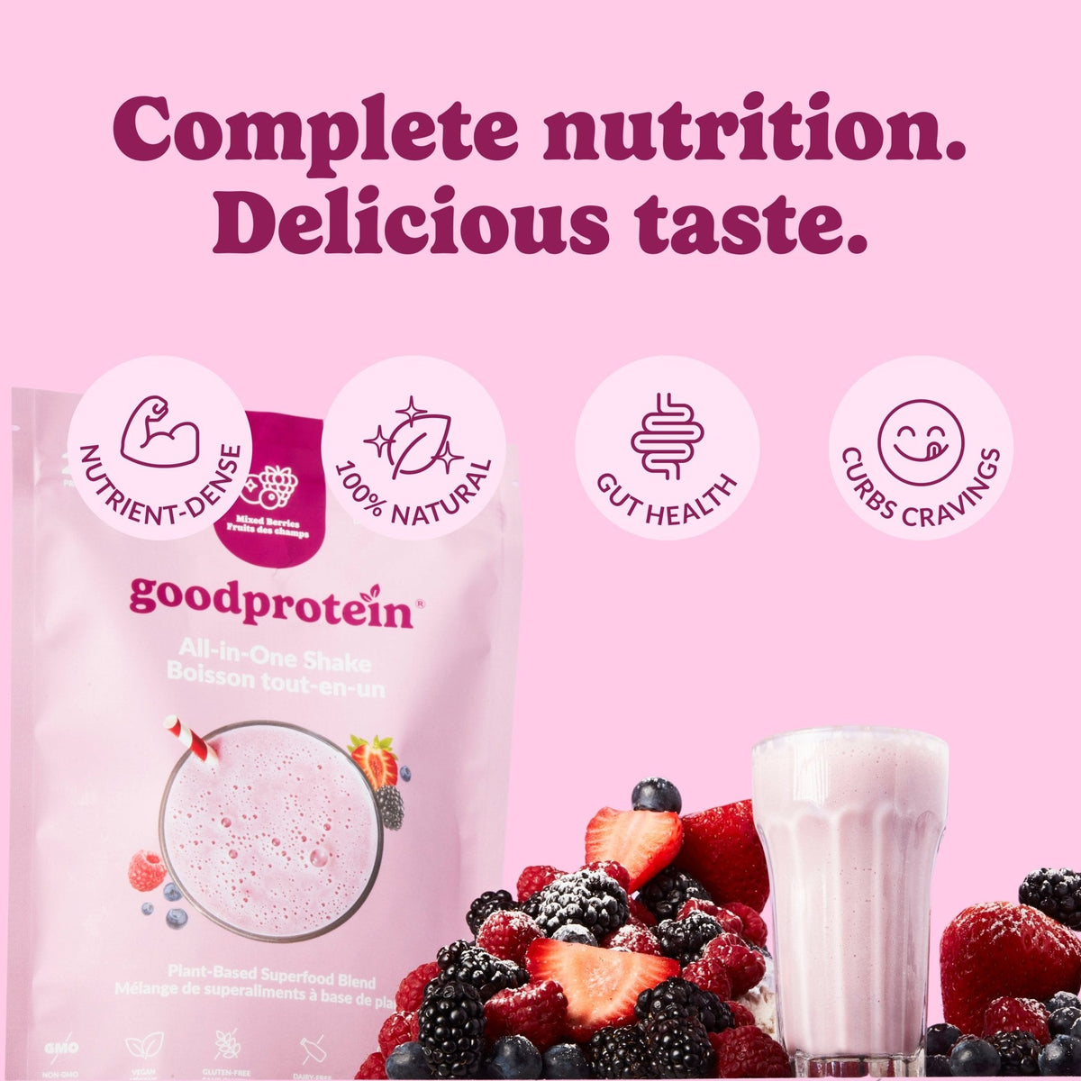 Mixed Berries - All-in-One Shake