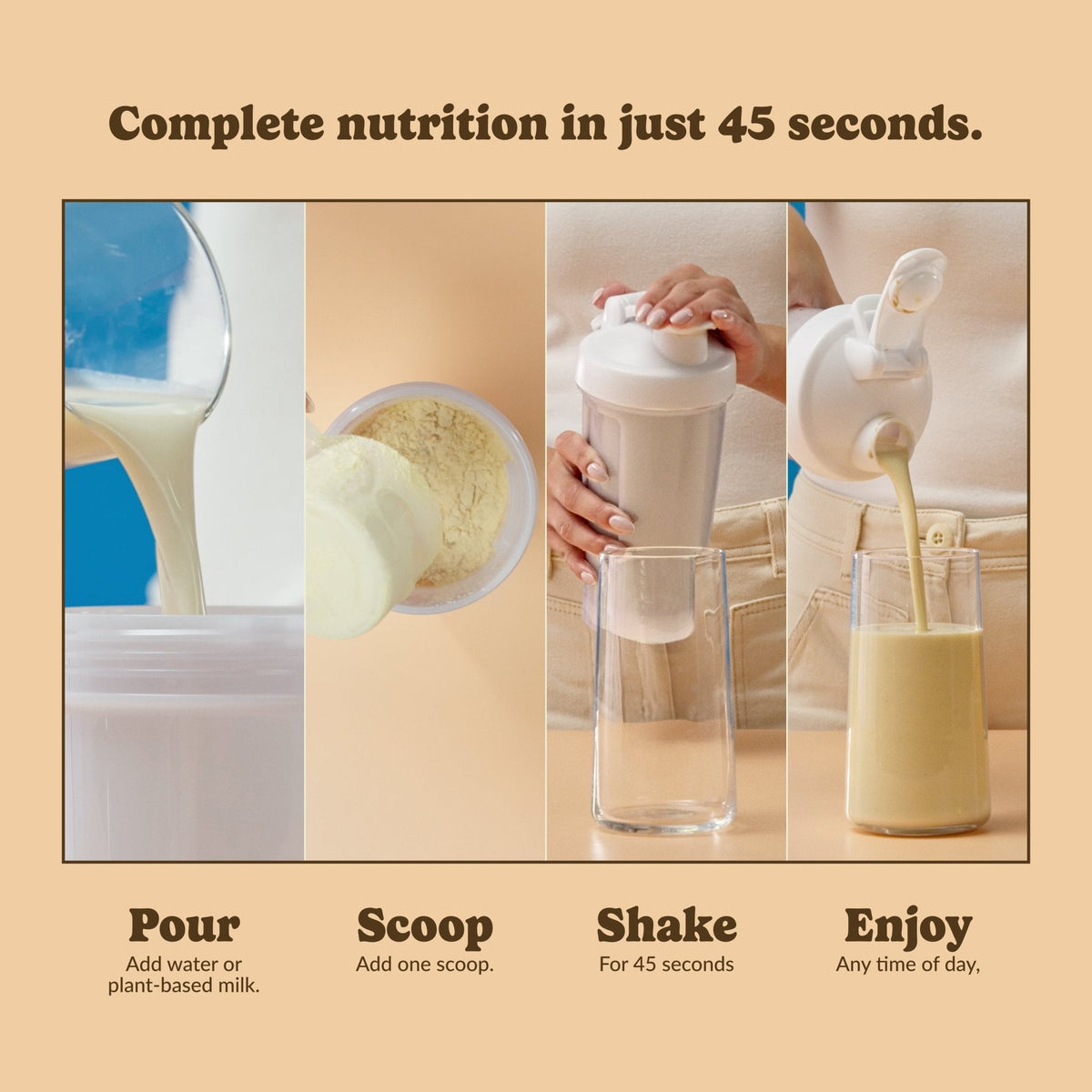 Peanut Butter - All-in-One Shake
