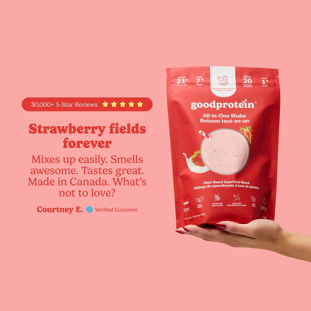 Strawberries & Cream - All-in-One Shake